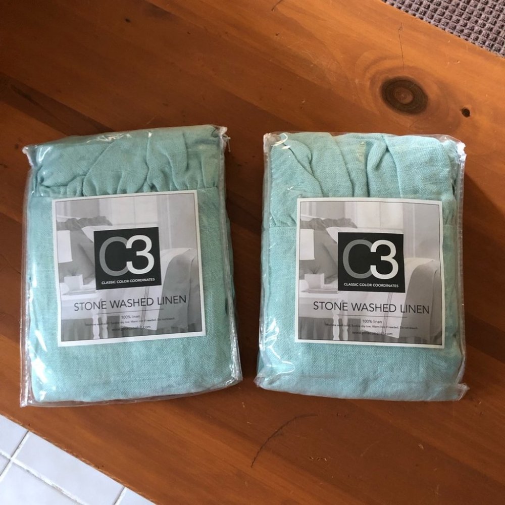 Pine Cone Hill 100% Linen Stone Washed Pillowsham